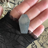 Ciaran Black Aura Druzy Coffin
