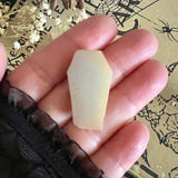 Savannah Sunset Aura Druzy Coffin