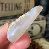 Blue Lace Agate Druzy Planchette