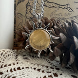 Superstar Aletai Meteorite Sun Necklace