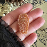 Savannah Sunset Aura Druzy Coffin