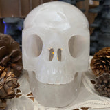 Quartz Crystal Hollow Skull