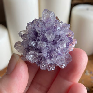 Luminous Amethyst Flower