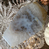 Blue Lace Moonlight Druzy Coffin