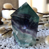 Freeform Rainbow Fluorite Tower F17