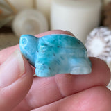 Cerulean Tides Larimar Turtle