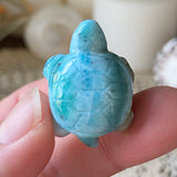 Cerulean Tides Larimar Turtle