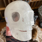 Quartz Crystal Hollow Skull