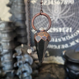 Midnight Shungite Pendulum