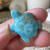 Tranquil Waters Larimar Turtle