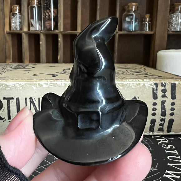 Obsidian Salem Witch Hat