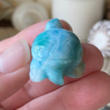 Cerulean Tides Larimar Turtle
