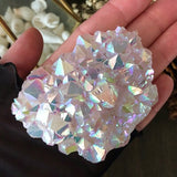 Angel Aura Cosmic Glow Spirit Quartz Plate