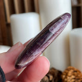 Orchid Shimmer Lepidolite Palm Stone