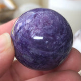 Mystic Glow Charoite Sphere (AAA Grade)