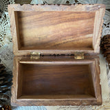 Pentacle Wooden Keepsake Box