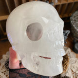 Quartz Crystal Hollow Skull