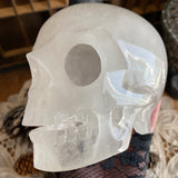 Quartz Crystal Hollow Skull