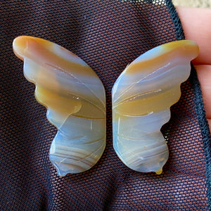Awakened Spirit Agate Butterfly Wings