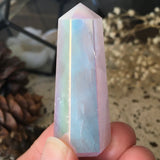 Angel Aura Dream Whisper Rose Quartz Point