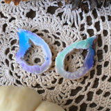 Angel Aura Masquerade Wing Agate Geode Slices