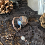 Midnight Shungite Pendulum
