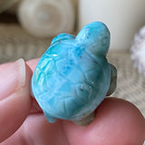 Cerulean Tides Larimar Turtle