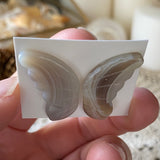 Joyful Light Agate Butterfly Wings