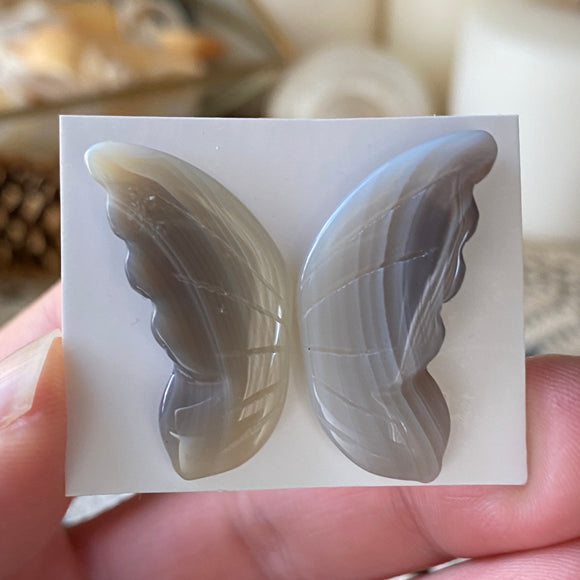Rebirth Agate Butterfly Wings