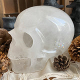 Quartz Crystal Hollow Skull