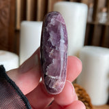 Lilac Dragon’s Egg Lepidolite Palm Stone