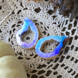 Angel Aura Masquerade Wing Agate Geode Slices