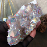 Lilac Angel Aura Spirit Quartz Cluster